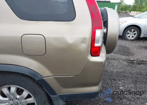 2006 Honda Cr-V Se из США, поврежденный, VIN JHLRD78956C038888